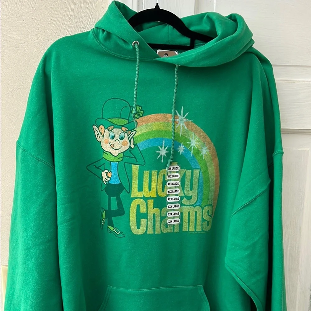Lucky Charms Green Hoodie - Picture 1 of 5